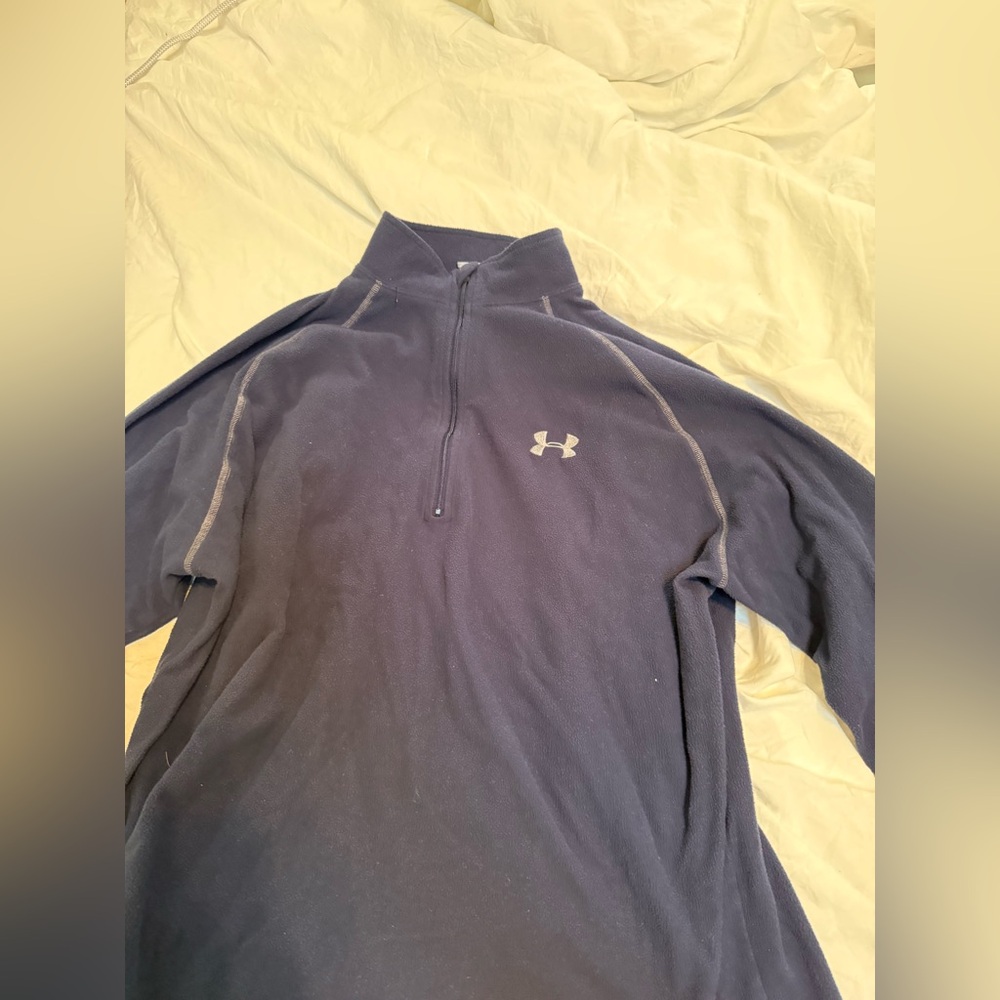 Under Armour Navy Fleece Pullover